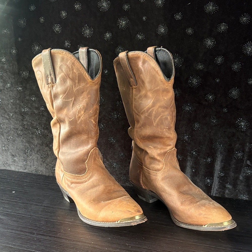DURANGO Leather Cowboy Boots